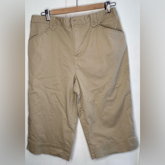 White stag size 12 khaki cotton Bermuda shorts - Picture 2 of 8
